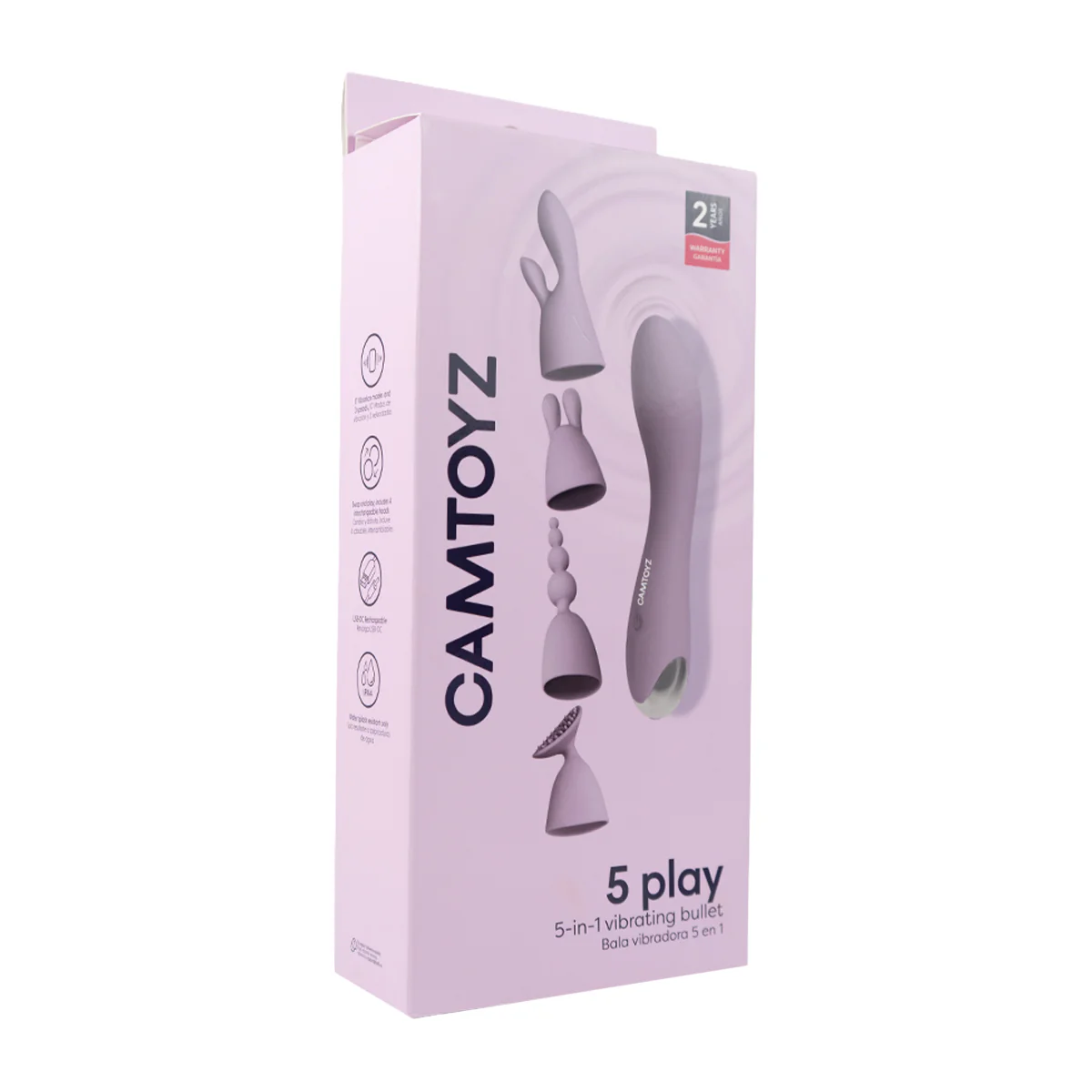 5 Play Bala Vibradora 5 en 1 Camtoyz - Image 7