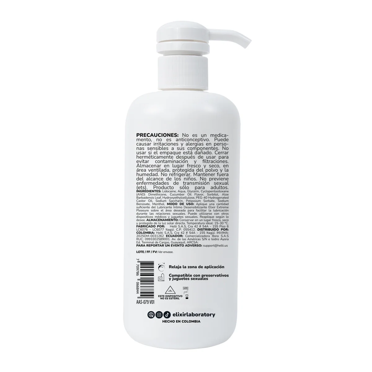 Elixir Anesty Lubricante íntimo Anal Desensibilizante - Image 4