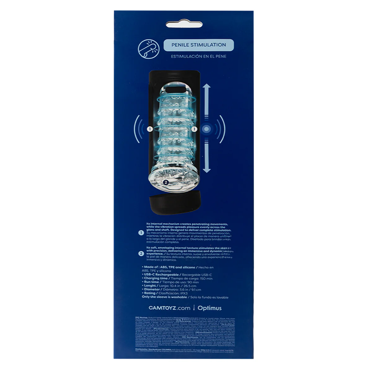 Autobate Masturbador Masculino Automático Camtoyz - Image 5