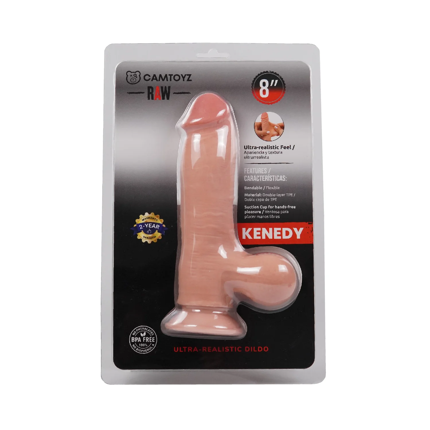 Camtoyz Dildo Ultra Realista Kenedy
