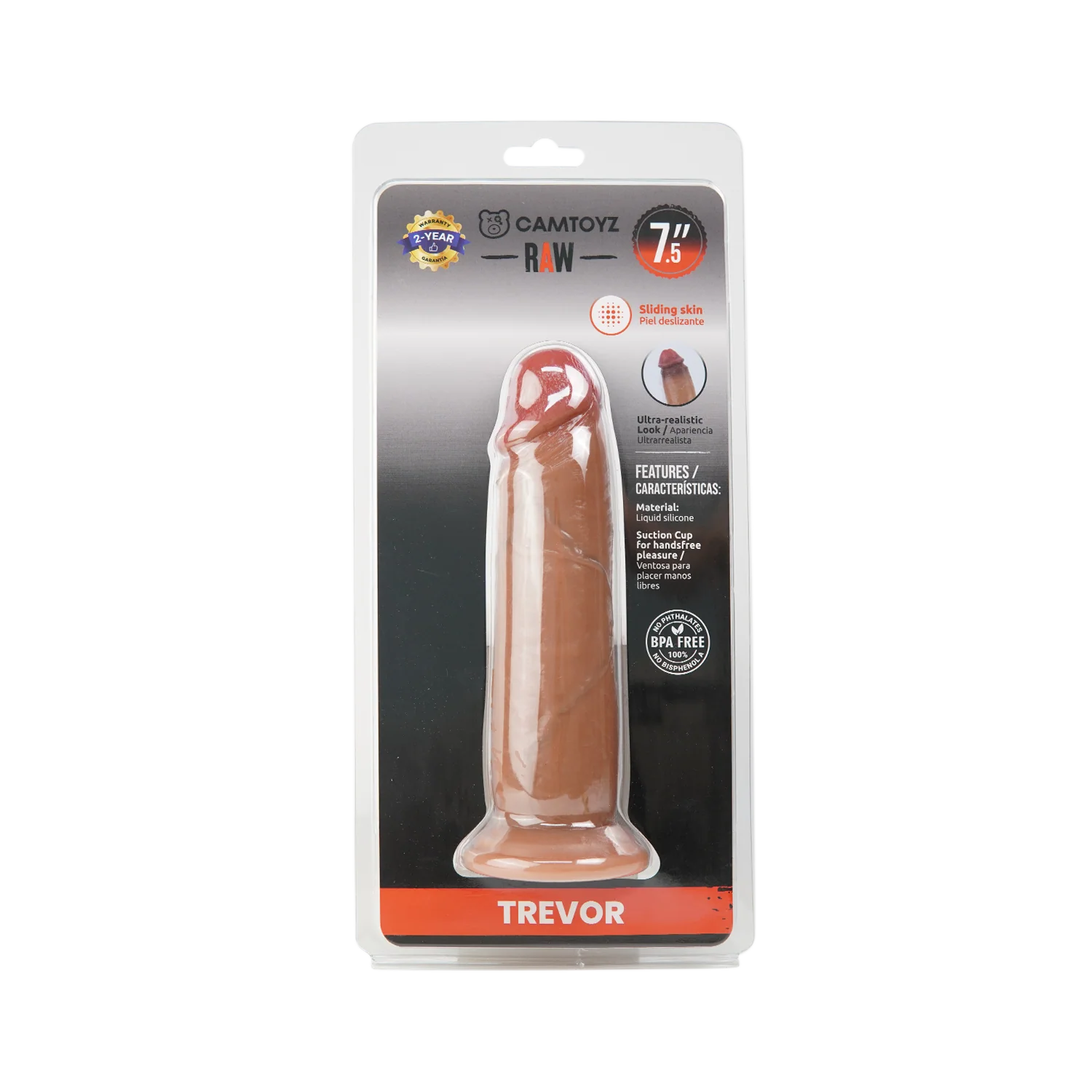 Camtoyz Dildo Ultrarealista Trevor Raw