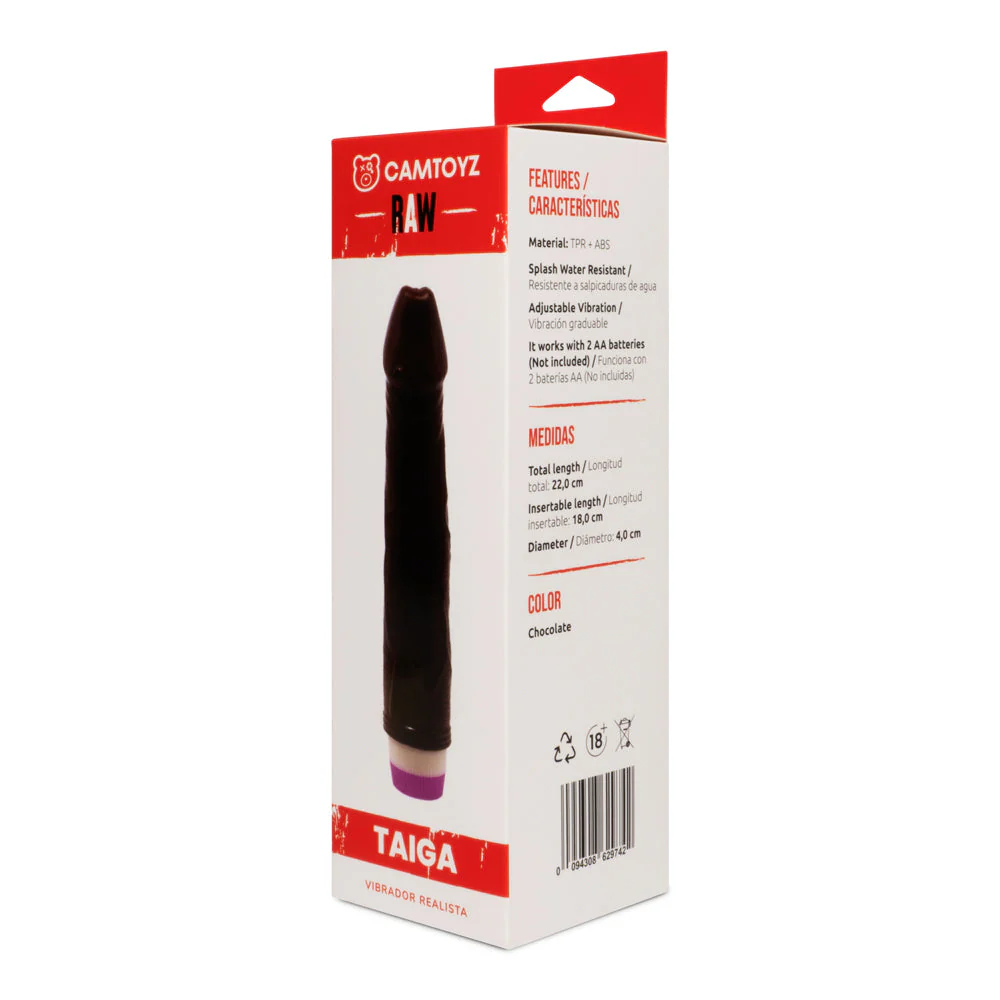 Consolador Vibrador Taiga 22 cm - Image 4