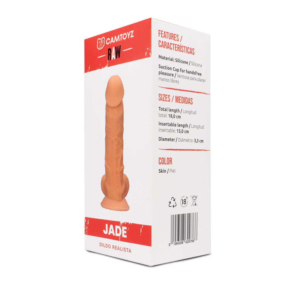 Dildo Jade 18 cm - Image 4