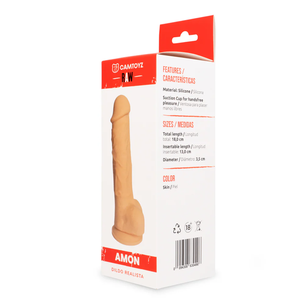 Dildo Realista Amon 18 cm - Image 5