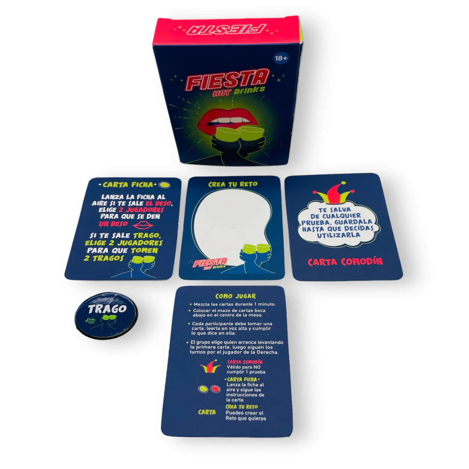 Juego Cartas Para Beber Fiesta Hot Drink - Image 3