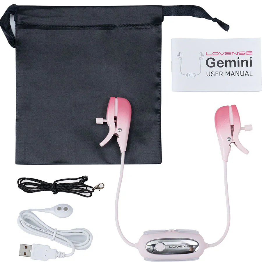 Pezoneras vibratorias Gemini Lovense - Image 2