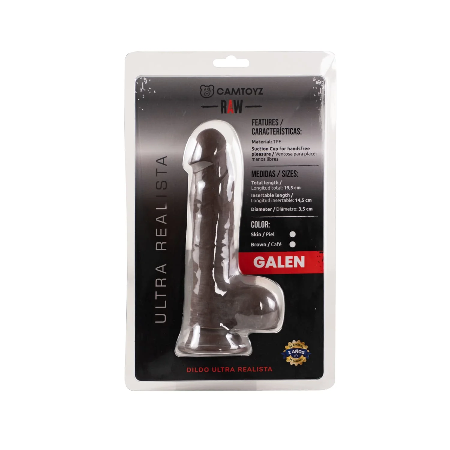 Raw Dildo Ultra realista Galen Piel - Image 8