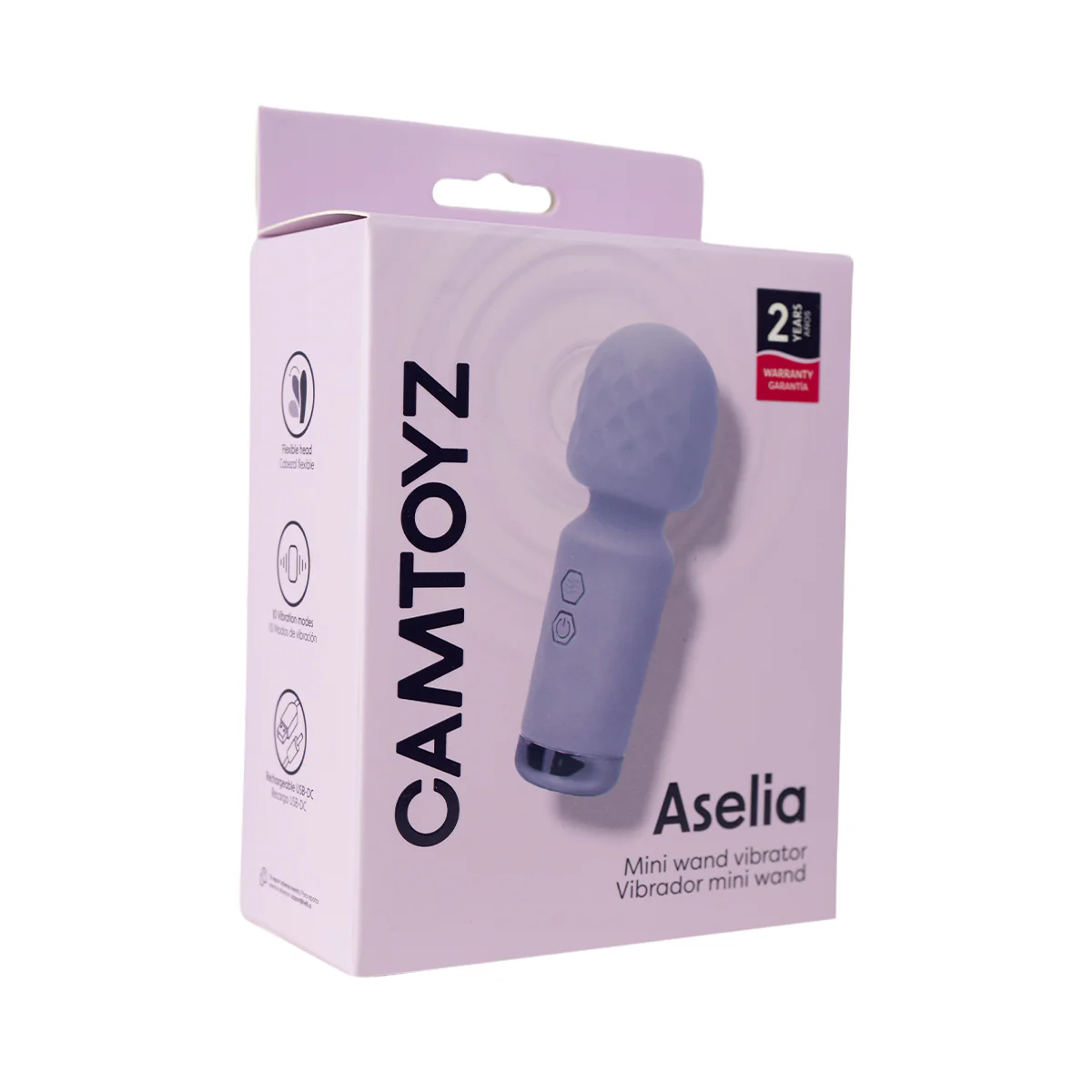 Vibrador Aselia Majestic Morado - Image 5