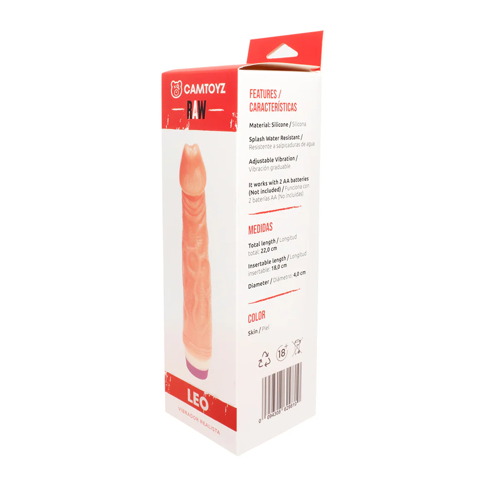 Vibrador Realista Leo 22 cm - Image 6
