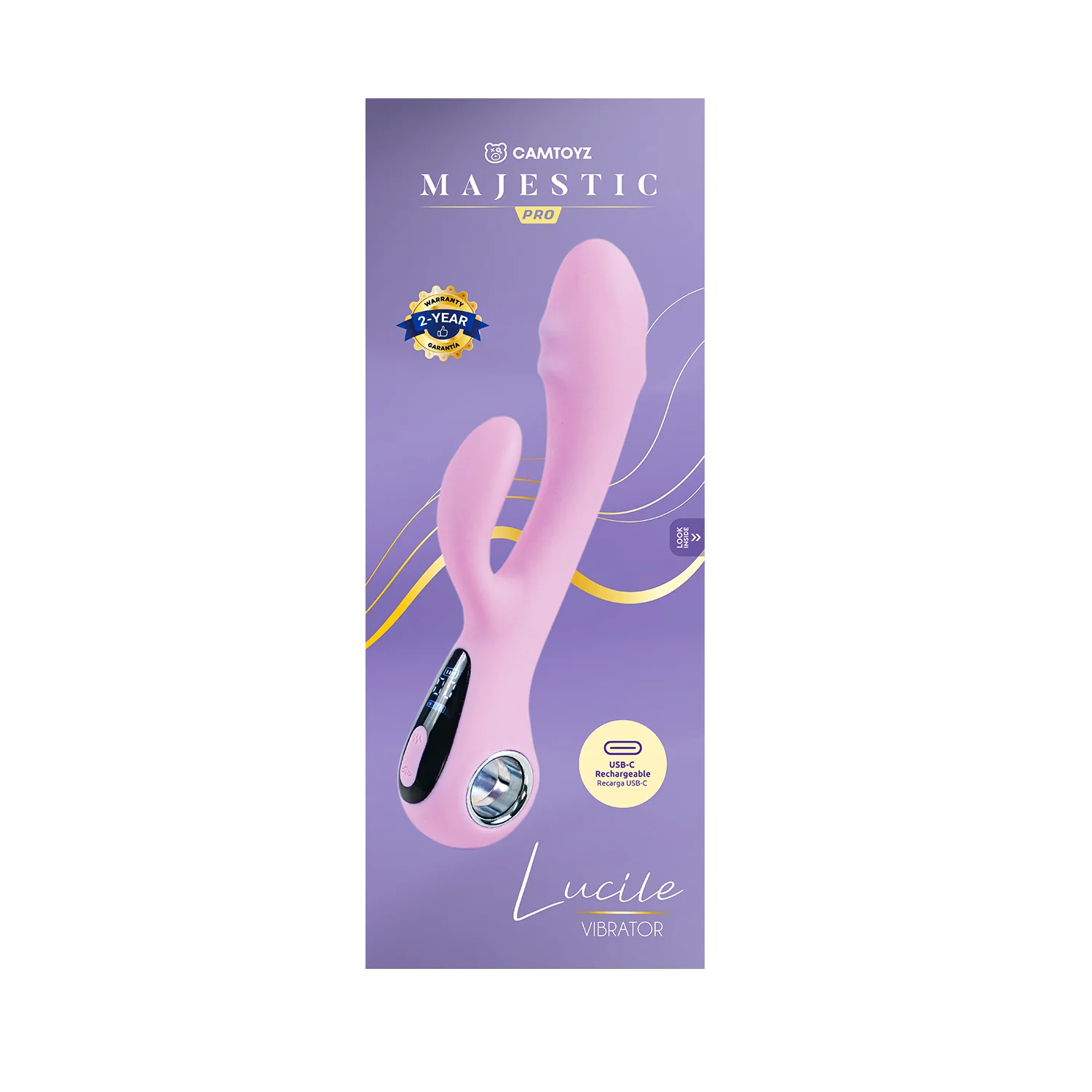Vibrador Lucile Majestic Pro con Carga USB-C - Image 6