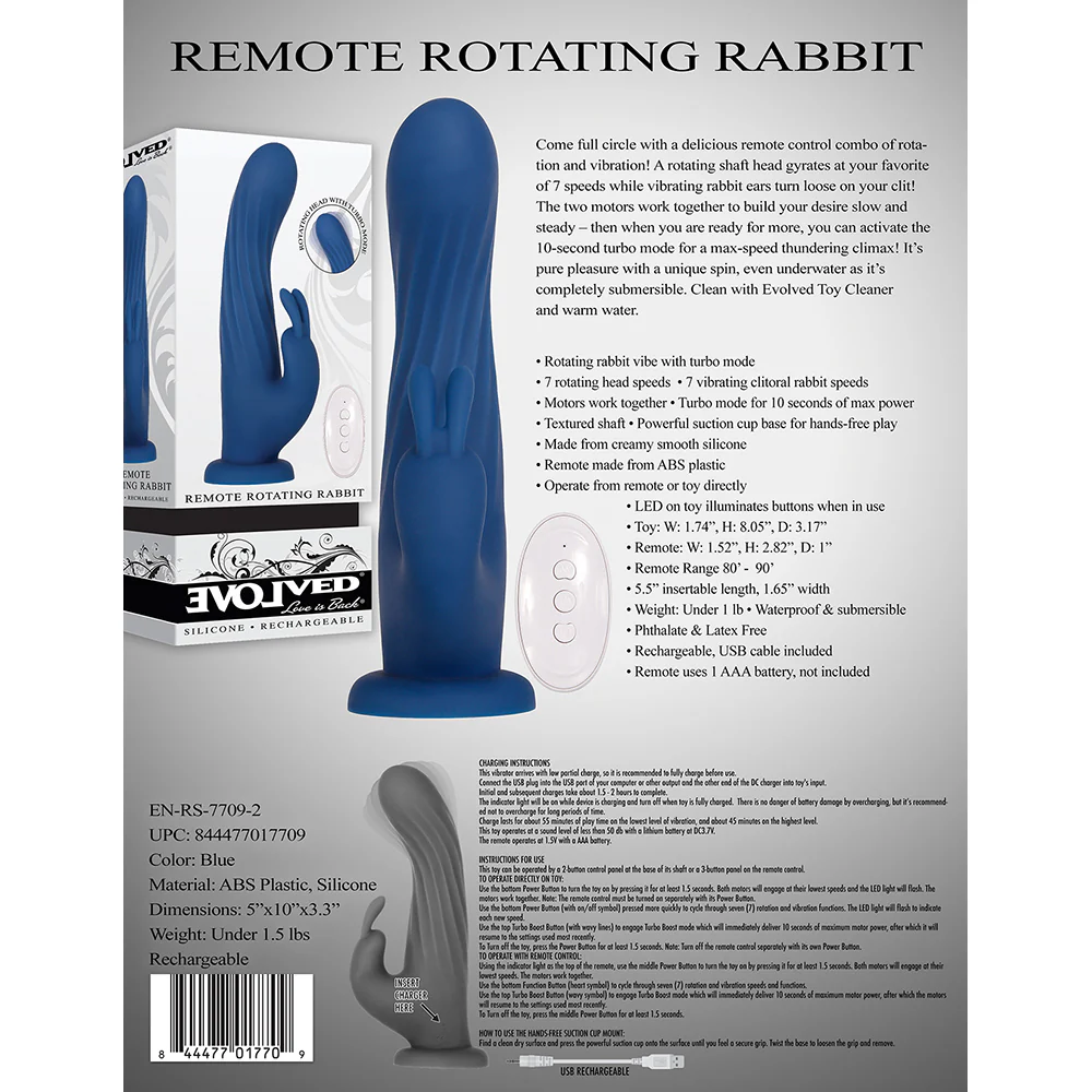 Vibrador Rabbit Remoto Evolved - Image 5