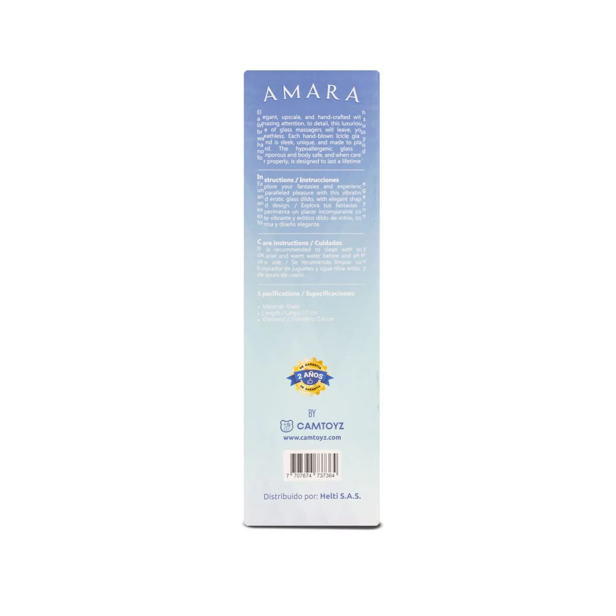 Vitro Dildo de Vidrio Amara - Image 5