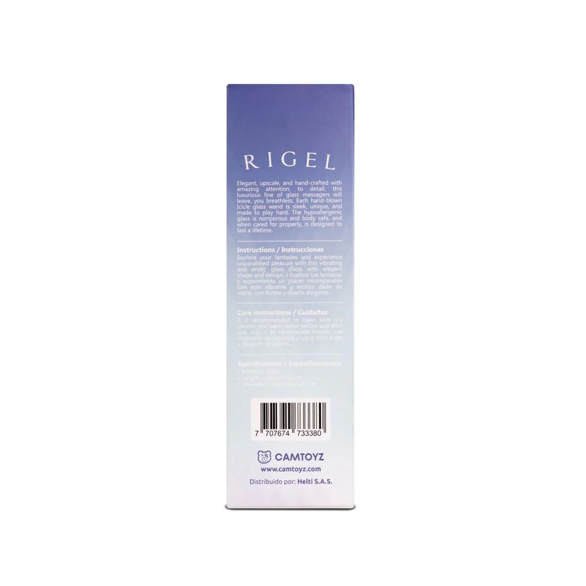 Vitro Dildo de Vidrio Rigel - Image 5